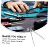 LALAFINA Flat-Nose Plier Leather Craft Flatten Plier Clamp Professional Design