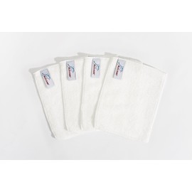 ALCLEAR Removal Pads Skin Friendly Ultra Microfibre to Prevent Skin Irritation and Allergies Dermatologically Pure Set of 4