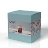 VIVA Minima Balance Glass Infuser Tea Cup - 17 oz