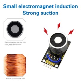 KEYESTUDIO DC 5V 0.3A Solenoid Electromagnetic Module for Arduino Arduino Electronic Craft Experiments Arduino Arduino Experiments