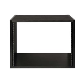 Gator Cases Wooden Studio Rack, 8U Size with 15.25" Depth, Black (GR-STUDIO-8U)