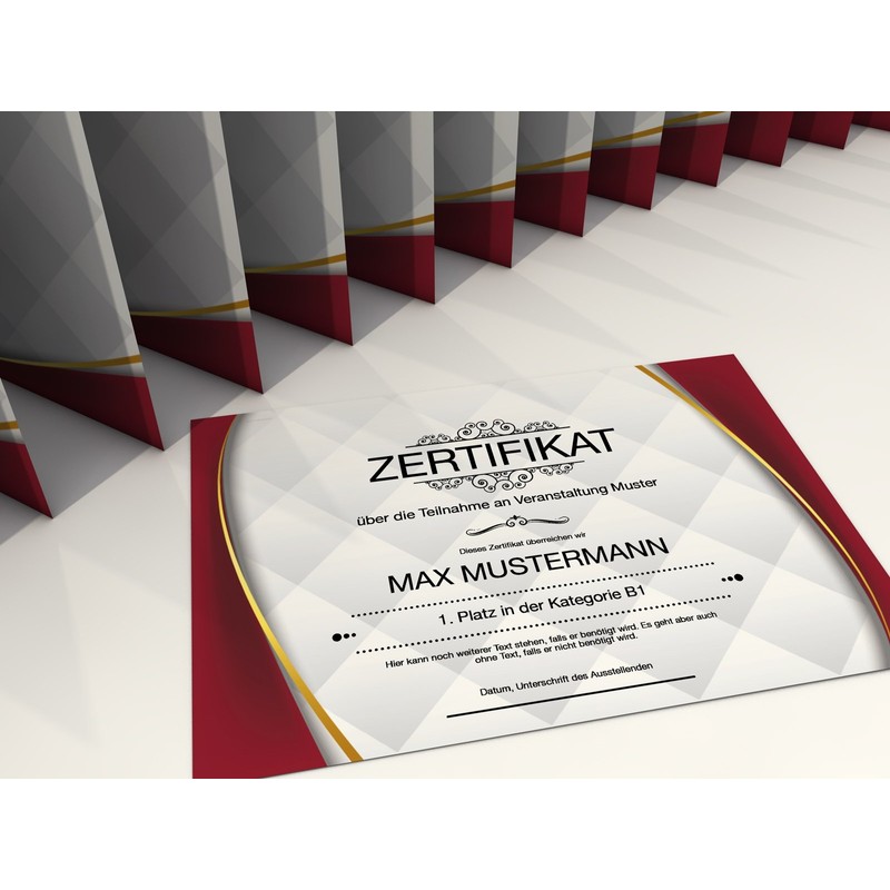 Certificate Paper "Prime" 50 Sheets | Modern | for Certificates