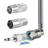 Bingfu FM Antenna 50cm 6 Sections Telescopic FM Radio Antenna