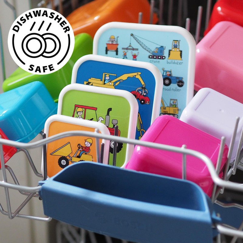 Tyrrell Katz Kids Snack Boxes with Trains Print - Children's