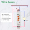 Wengart Delay Time Relay TBT7-A1, Time Relay with 10 Functions