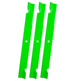 JYLEYJ 72" 5102227 High Lift Blades Fit for 72 inch Mover Deck Ferris Husqvarna Bob cat is 3100 4000 4500 3100Z 3200Z F320Z Mower Deck Replaces 574481401 112111-04 (3 Pack)