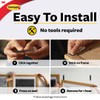 Command Picture Hanging Strips [Removable]: X-Large [4 strip sets] (Black)