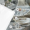 MAONAME Clear Serving Tray with Handles, Plastic Clear Tray, Rectangle