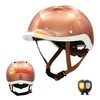 Overade Life Helmet for Bikes and e-Scooters, with Powerful Front/Rear
