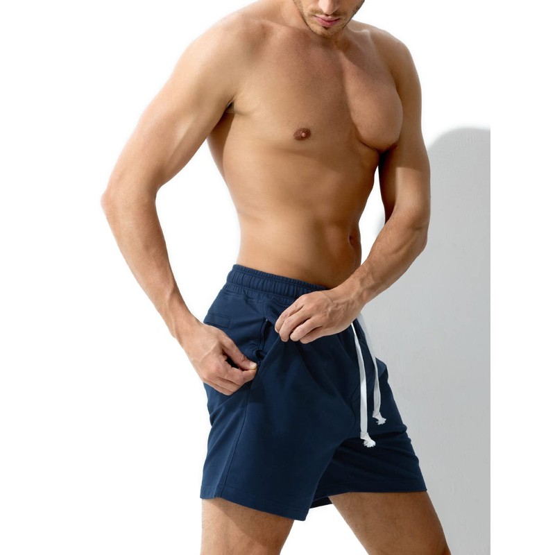 Arjen Kroos Men's Sweat Cotton Shorts 5 Inch Running Shorts