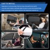 Zufoty 2PCS Car Window Shades, Side Window Protector, Auto Front