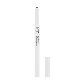 No7 Beautiful Eyebrows Sculpting Pencil - Brown - Precision-Tip Eyebrows Pencil with Angled Brush Tip - Sculpting Brow Pencil with Spoolie Brush to Comb & Style Brows - (0.2g)