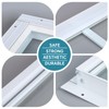 Melkus Shed Window 10"x29" 2 Pack Transom Window Fixed Design