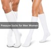 3 Pairs Compression Socks for Women Men, Calf Support Pressure