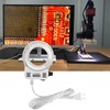 Microscope Camera Adjustable Dimmable LED Ring Light Source Lamp for