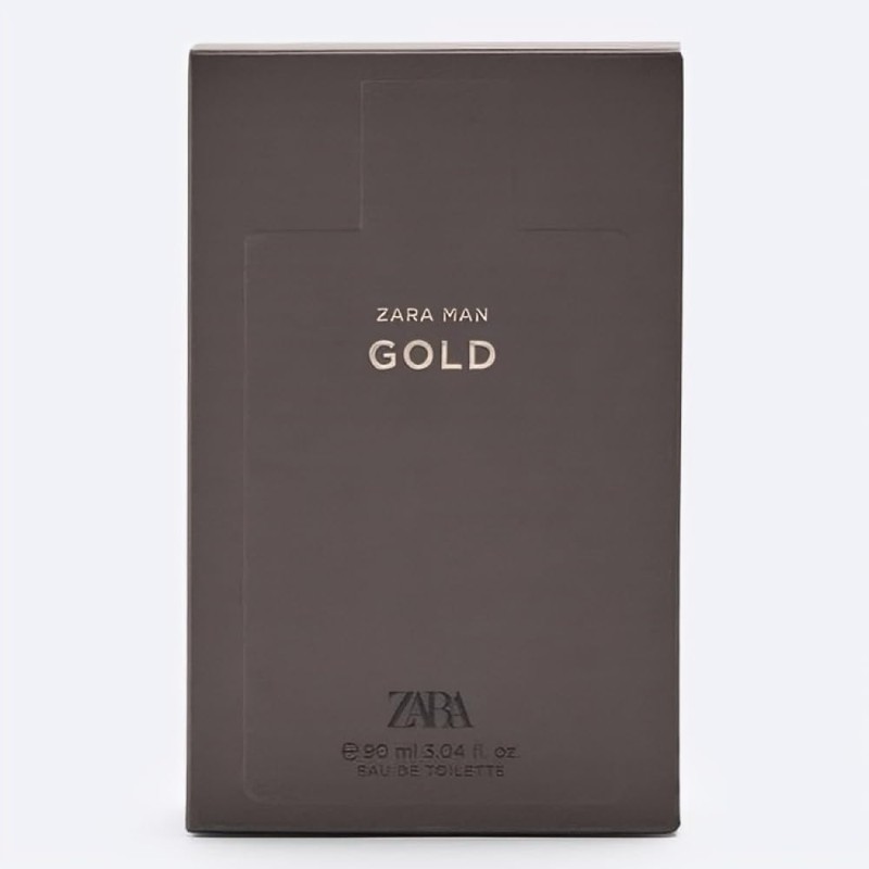 Zara Man Gold Cologne for Men EDT Eau De Toilette
