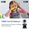 VITADE 960A Pro Webcam with Light, Streaming Cam with Microphone,