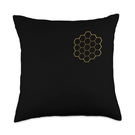 James Webb Space Telescope JWST Symbol Throw Pillow