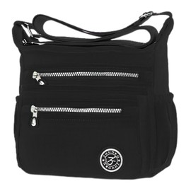 ModaZeal Women Shoulder Bags, Waterproof Nylon Crossbody Bags Multi-Pocket Messenger Bag Handbags for Women Crossbody Travel Bag with Adjustable Shoulder Strap