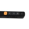 Laser Pointer Black USB Receiver Plug and Play Rechargeable Presentation