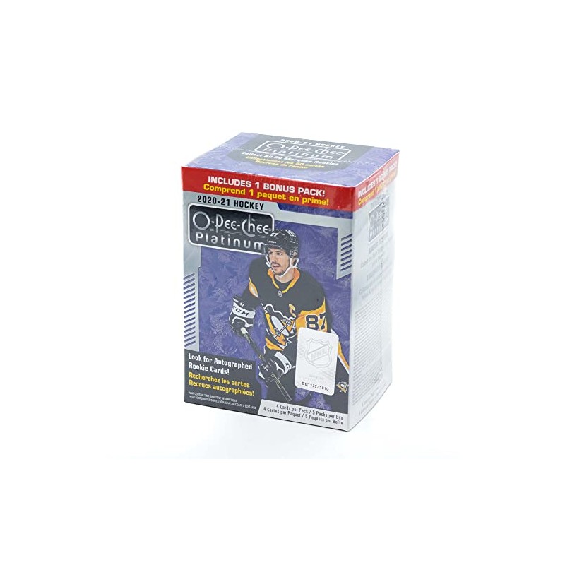 2020-21 UPPER DECK O Pee CHEE Platinum Blaster Sealed Box