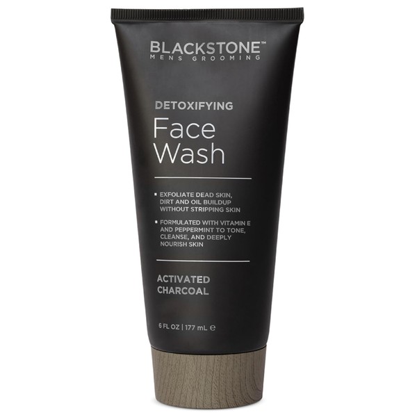 Blackstone Men's Grooming Detoxifying Face Wash with Vitamin E and