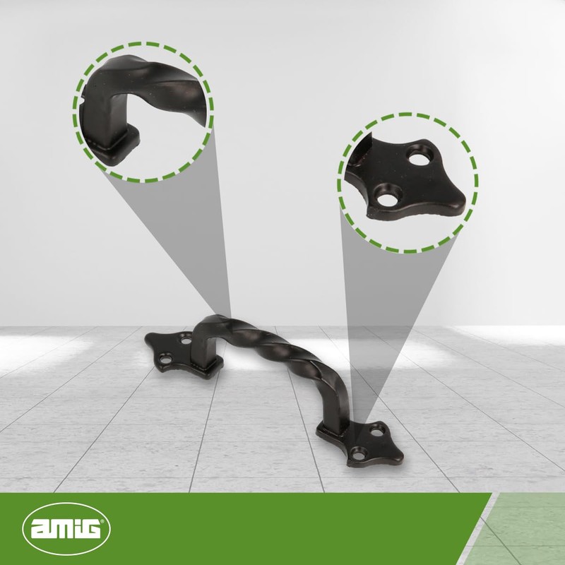 Amig – Türgriffe – Modell 1002 – Aus Stahl –