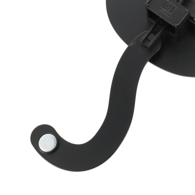 NITORI 8172687 Wall Clock, Black Cat with Moving Tails