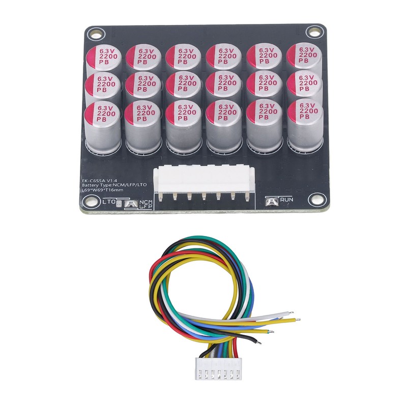 4‑6S 5A Active Battery Balancer for Lifepo4 Lipo Lto Energy