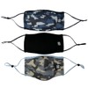 (Best Sauna Hat) Extra Large!! Super Big Size, 3 Colors, Thick Mesh Material, 2-Layer, Mask. The next generation of 3-layer structure, 3-dimensional structure, with adjuster (Black)