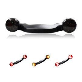 LIUJJYH Motorcycle Rear Bullet LED Turn Signals Light Bar Integrated Taillight Brake Lights Compatible with Harley Road King Heritage Electra Touring Road Glide Softail Special Glide