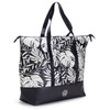 Volkswagen 1H4087317A Beach Bag Black / White with VW Logo