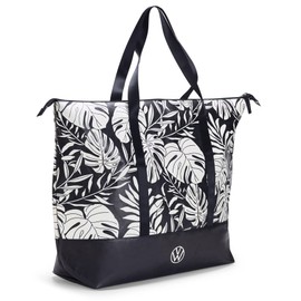 Volkswagen 1H4087317A Beach Bag Black / White with VW Logo
