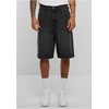 Urban Classics Men's Shorts, Black Washed