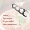 ZoeTekway Stainless Steel Spaghetti Measuring Tool with 4 Measuring Holes