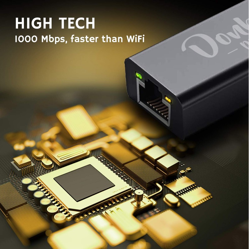 Donkey pc USB 3.0 to Gigabit Ethernet Adapter USB Ethernet