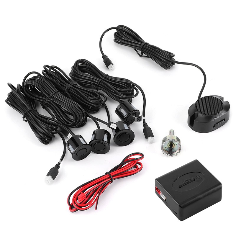DC 12V Reverse Radar Kit, Car Parking Sensor Backup Radar