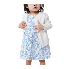 Petit Bateau Baby Girls' Cardigan, White
