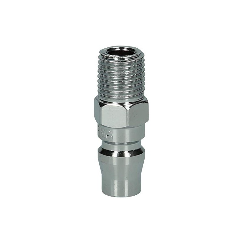 Metal Plug Nipple, 1/4 Inch AG, Asia