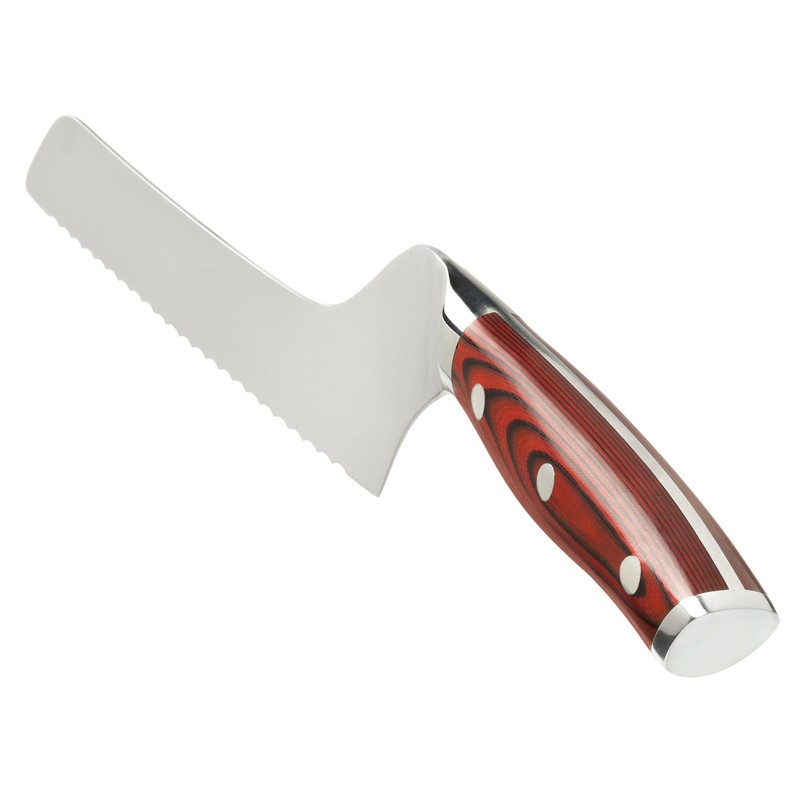 Ergo Chef Crimson Series 8-Inch Serrated Offset Bread & Deli
