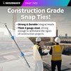 8" Standard Snap Ties for Concrete Forms - 1" Plastic