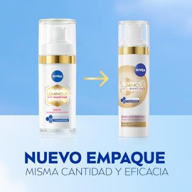 NIVEA LUMINOUS630 Anti-manchas Serum Facial tratamiento avanzado (30 ml) - Con Ácido Hialurónico, para una Piel Luminosa sin Manchas por Edad, Solares