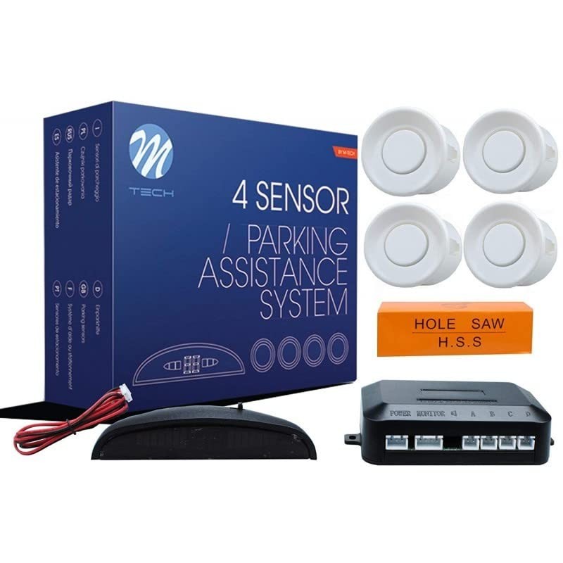 M-Tech CP4B Parking Reversing 4 Sensors with Display and Speaker