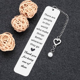 Thank You Gifts for Women White Elephant Gifts for Adults Stocking Stuffers for Women Men Inspirational Bookmark Appreciation Gifts for Women Coworker Leaving Gifts for Staff Christmas Party Gifts