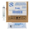 DL 100 Jeringas De Plástico Capacidad 5 Ml Sin Aguja