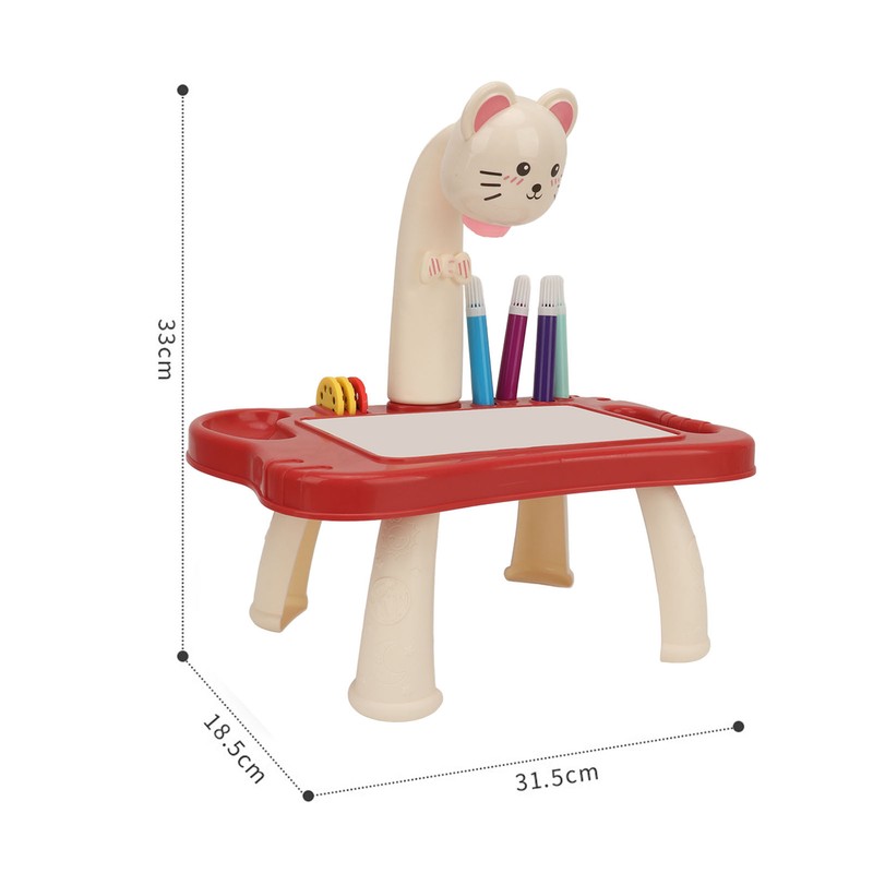 Kids Projection Drawing Sketcher Multifunctional Safe Intelligent Drawing Projector Machine