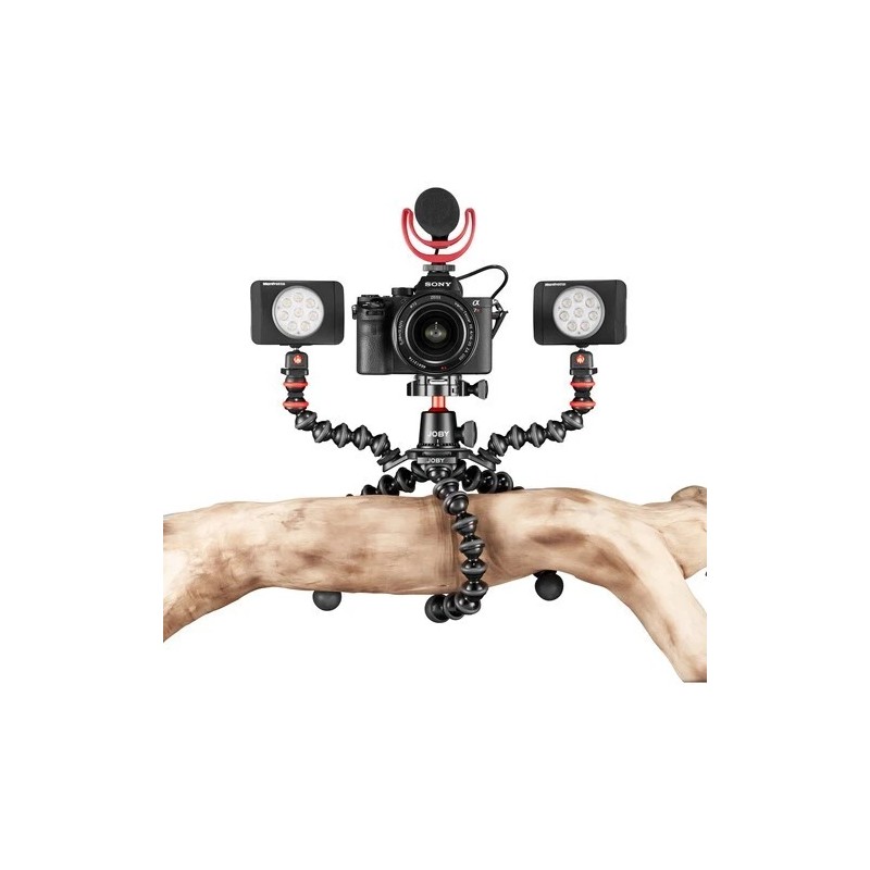 JOBY Gorillapod 3K Pro Rig, Includes Stand, BallHead with QR