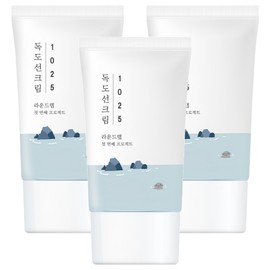 Round Lab 1025 Dokdo Sun Cream SPF 50+ PA++++, 50ml, 3 pieces / 라운드랩 1025 독도 선크림 SPF 50+ PA++++, 50ml, 3개