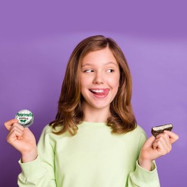 Fruidles Rich Peppermint Patties Party Bag Fillers, Individually Wrapped Silver Foils, Kosher Certified Dairy (5 Pounds (Bulk))