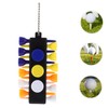 Outanaya Complete Golf Kit: 12 Tees Markers Divot Tool Pencil